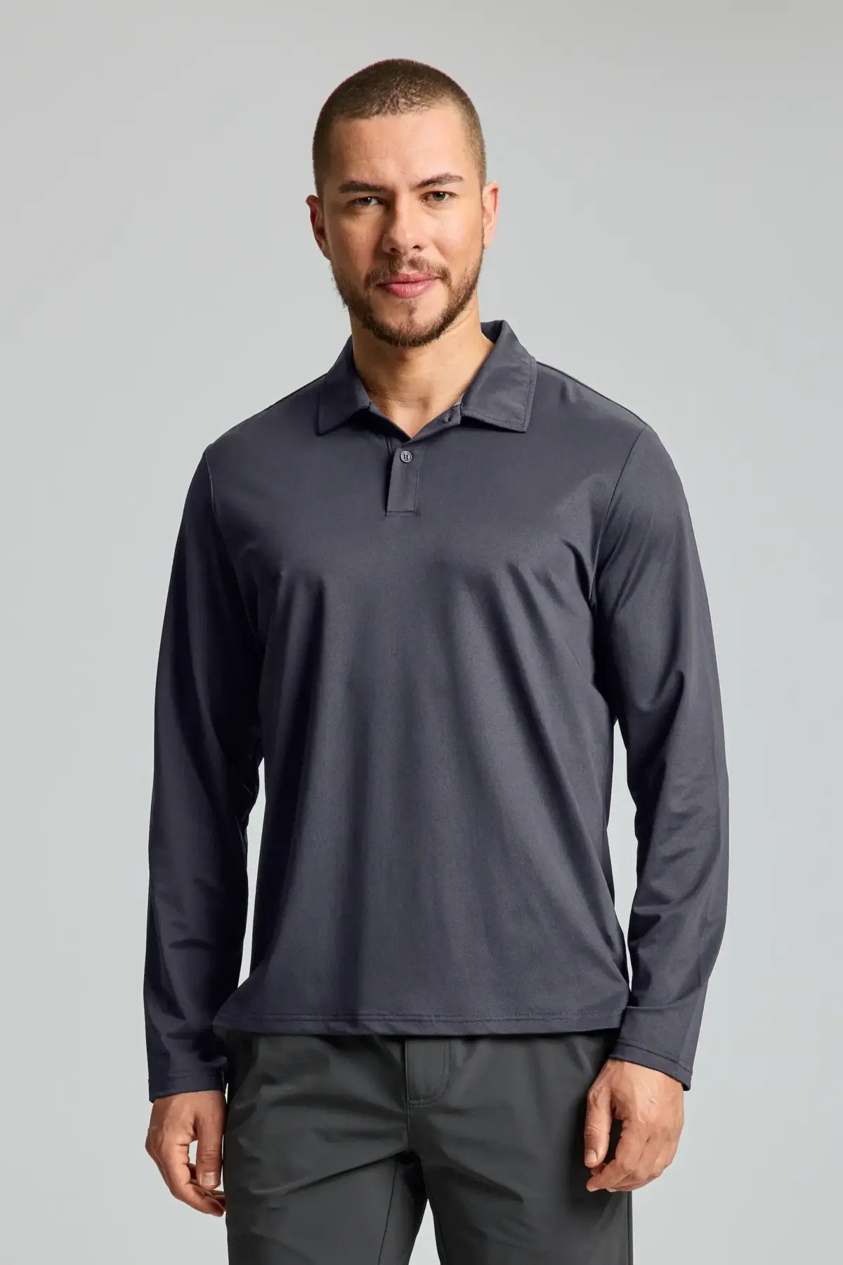 TECH PIQUE POLO LS