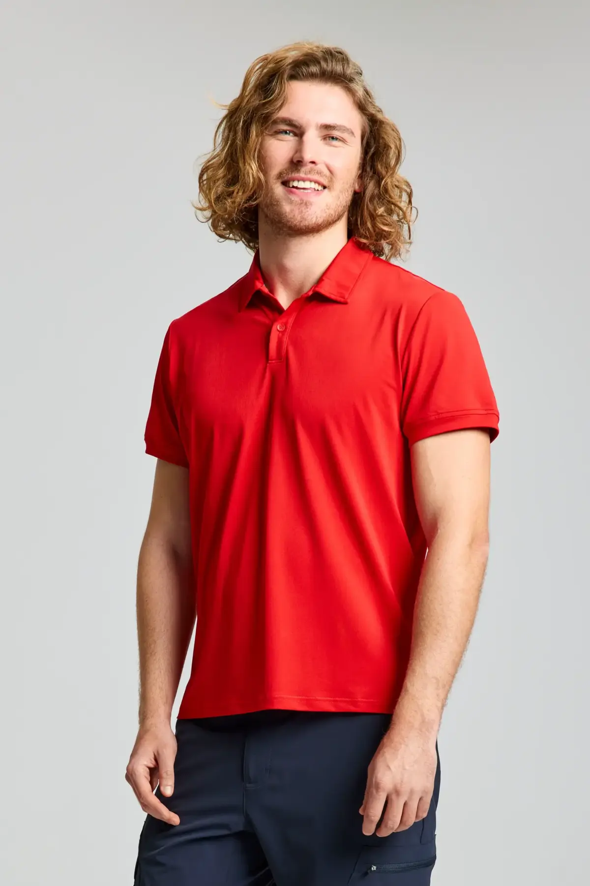 TECH PIQUE POLO SS