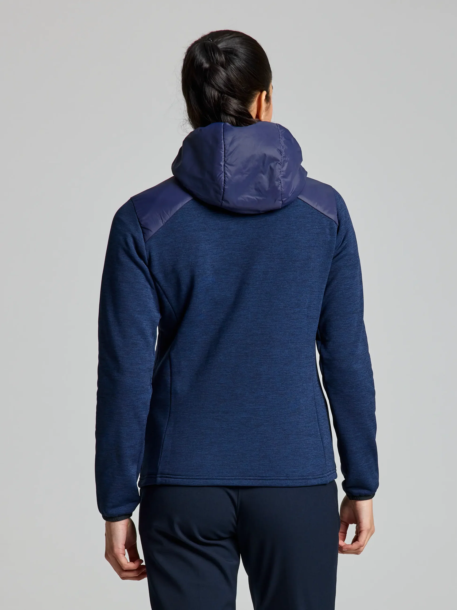 ACT HOOD HYBRID FLEECE - Slika 4
